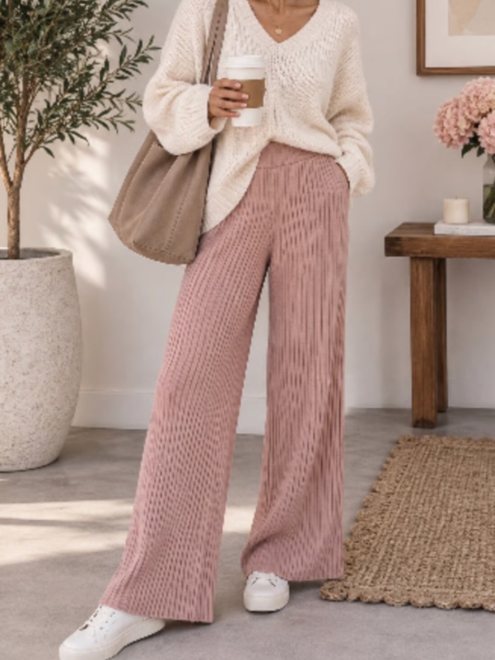 Sincerely Jules Ribbed Knit Pants